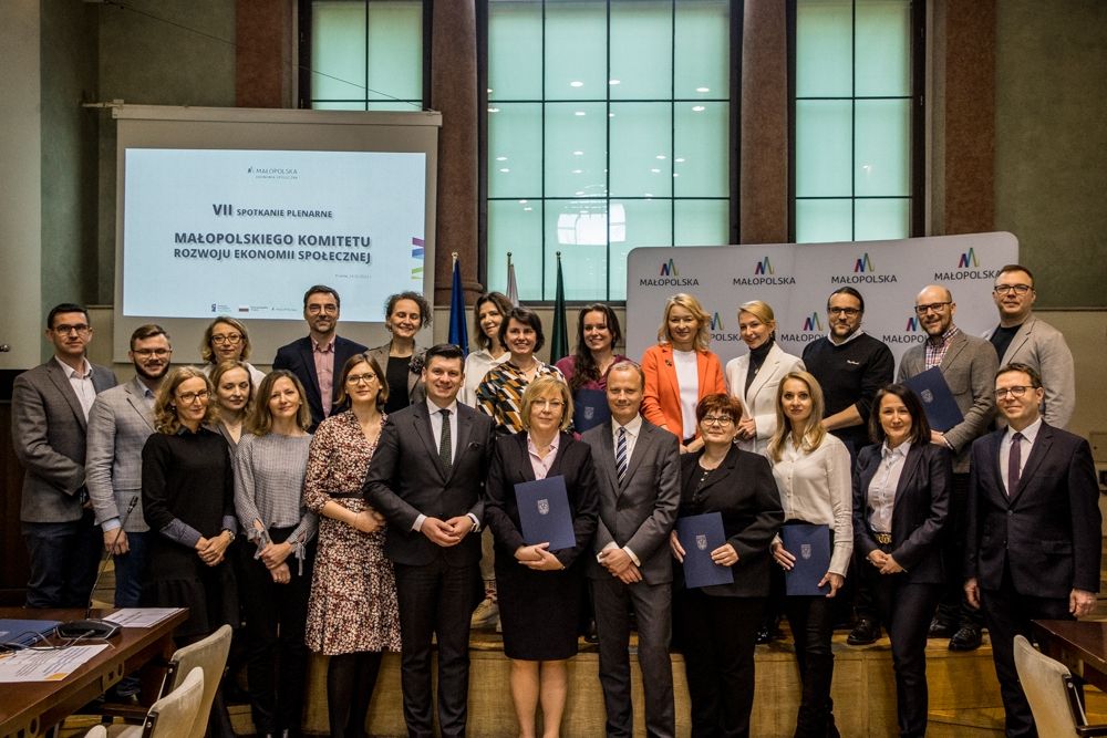 Małopolski Komitet Rozwoju Ekonomii Społecznej II kadencji podsumował swoją działalność